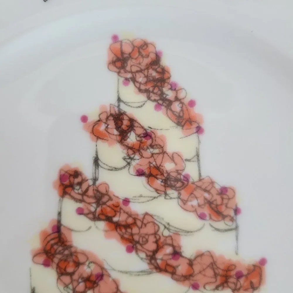 Sylvia Weinstock Felissimo Dessert Hors D'Oeuvres Cake Plate Make It Sweet